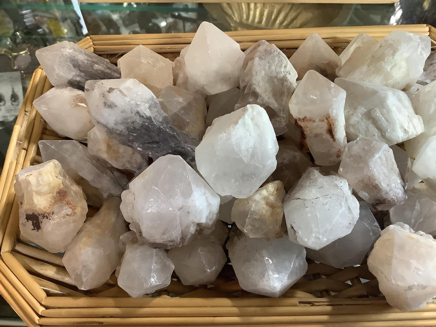 Candle Cut Quartz Points