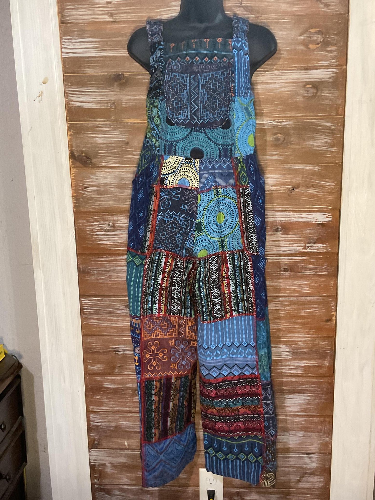 Patchwork Coveralls