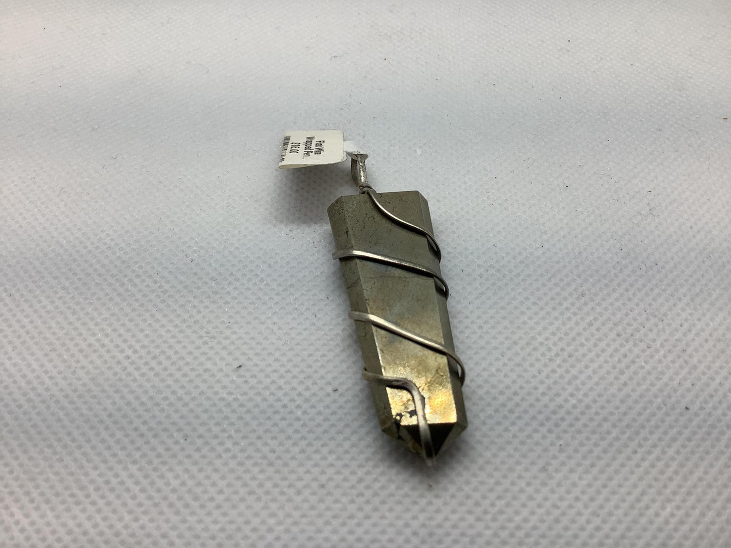 Flat Wire Wrapped Pendant