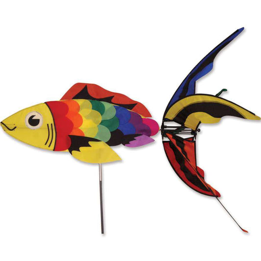42” Rainbow Koi Spinner