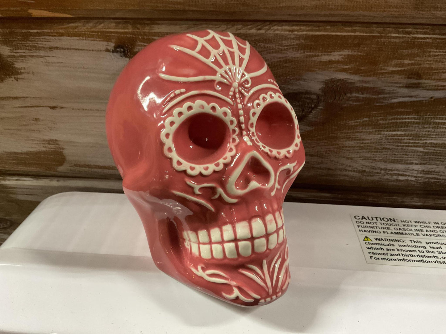 Ceramic skull