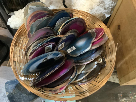 Slice Agate Lg
