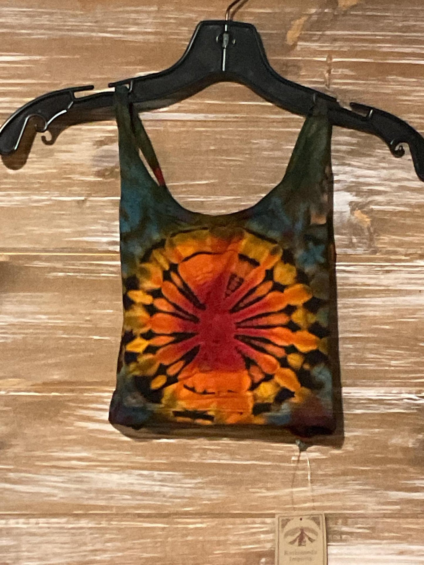Cage Back Crop Tops