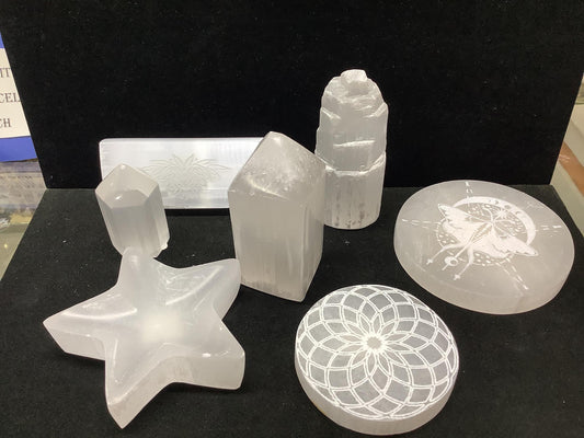 Selenite Crystal Items