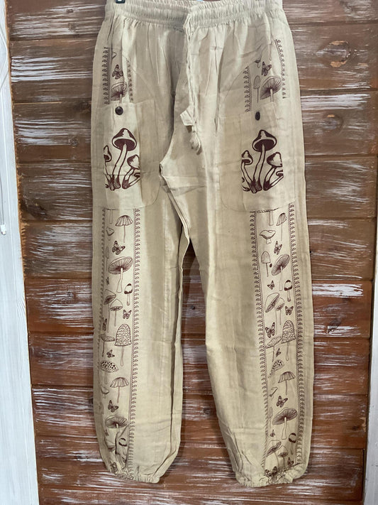 Cotton Mushroom Pants from Nepal