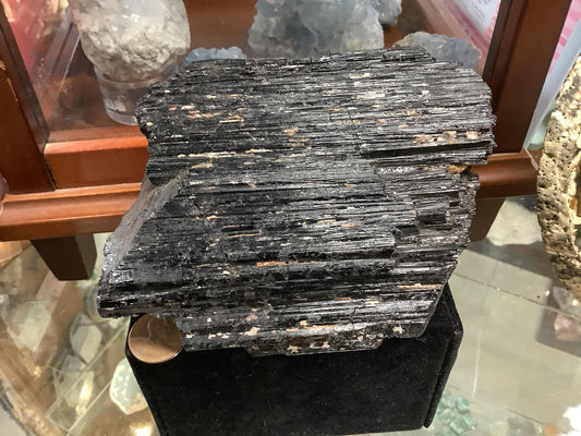 Black Tourmaline In Matrix