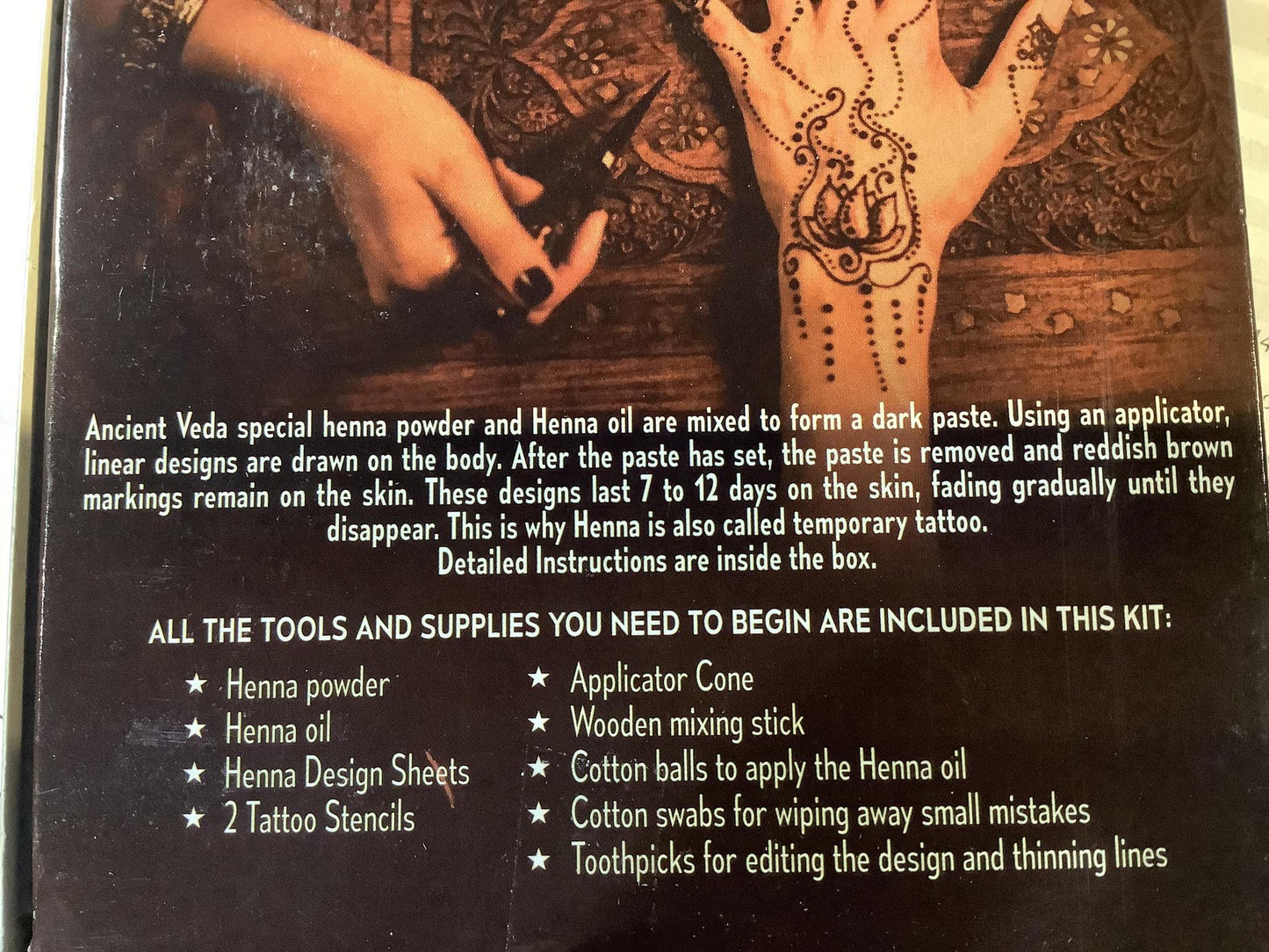 Henna Tattoo Kit