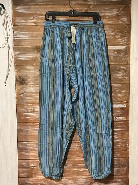 Light Cotton Stripe Pants
