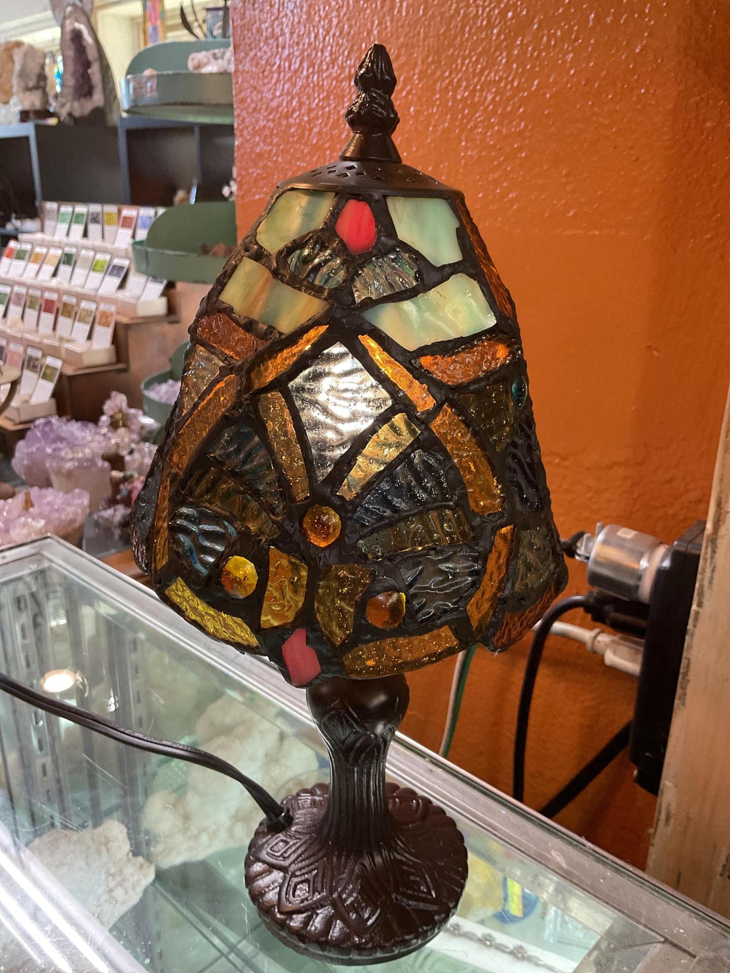 12"H Raelyn Multicolor Mini Accent Lamps