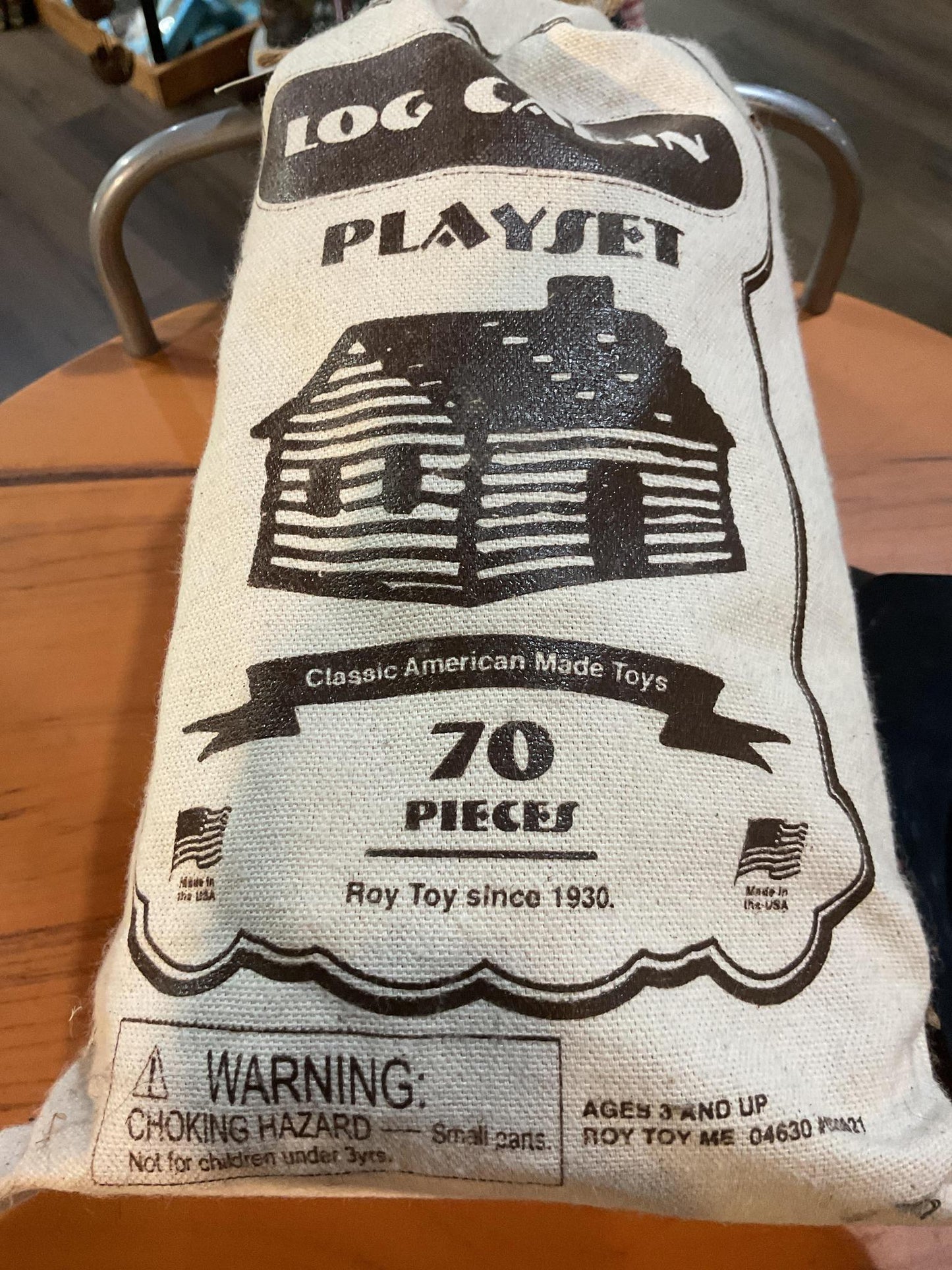 Roy Toy Log Building Set