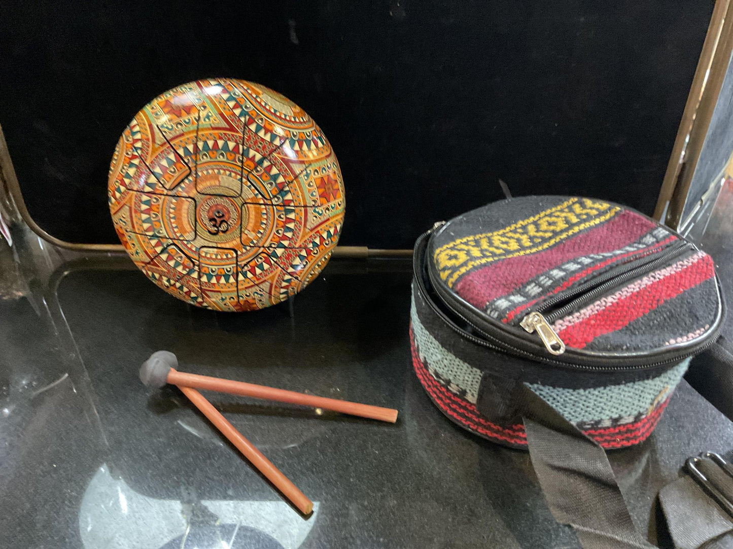 7” Steel Tongue Drum with Bag and Mallets (8 Notes)