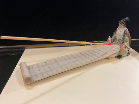 Wizard Scribe Incense Burner