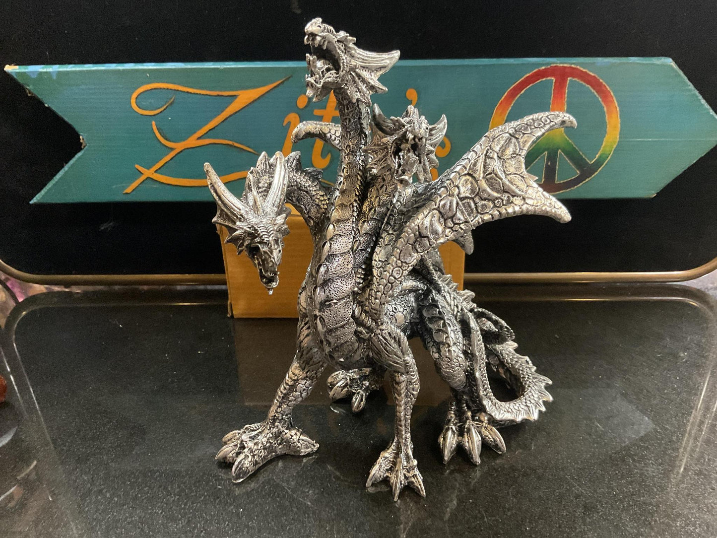 Three Headed Dragon 7.75 high