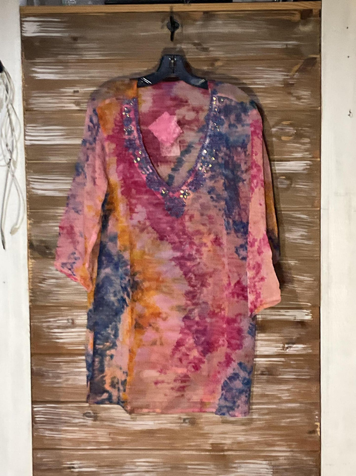 Chiffon Embelished Tunic top