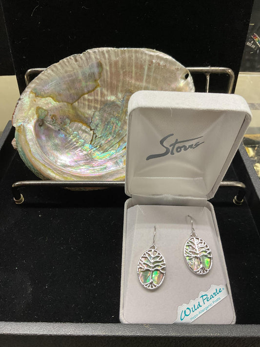 Storrs Wild Pearl Abalone Earrings (14 Styles)