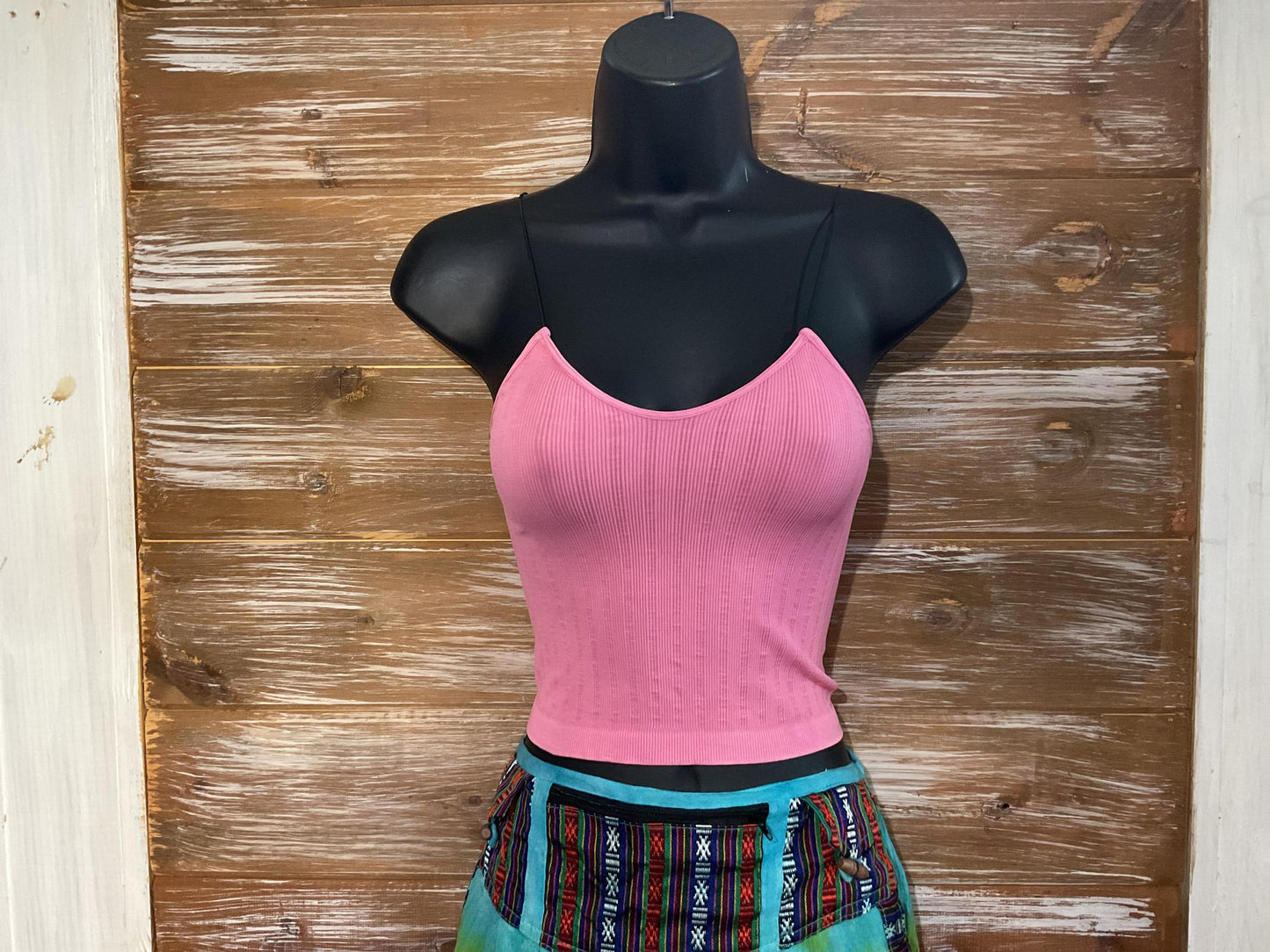 Skinny Strap Cropped Cami (See 9 Colors)