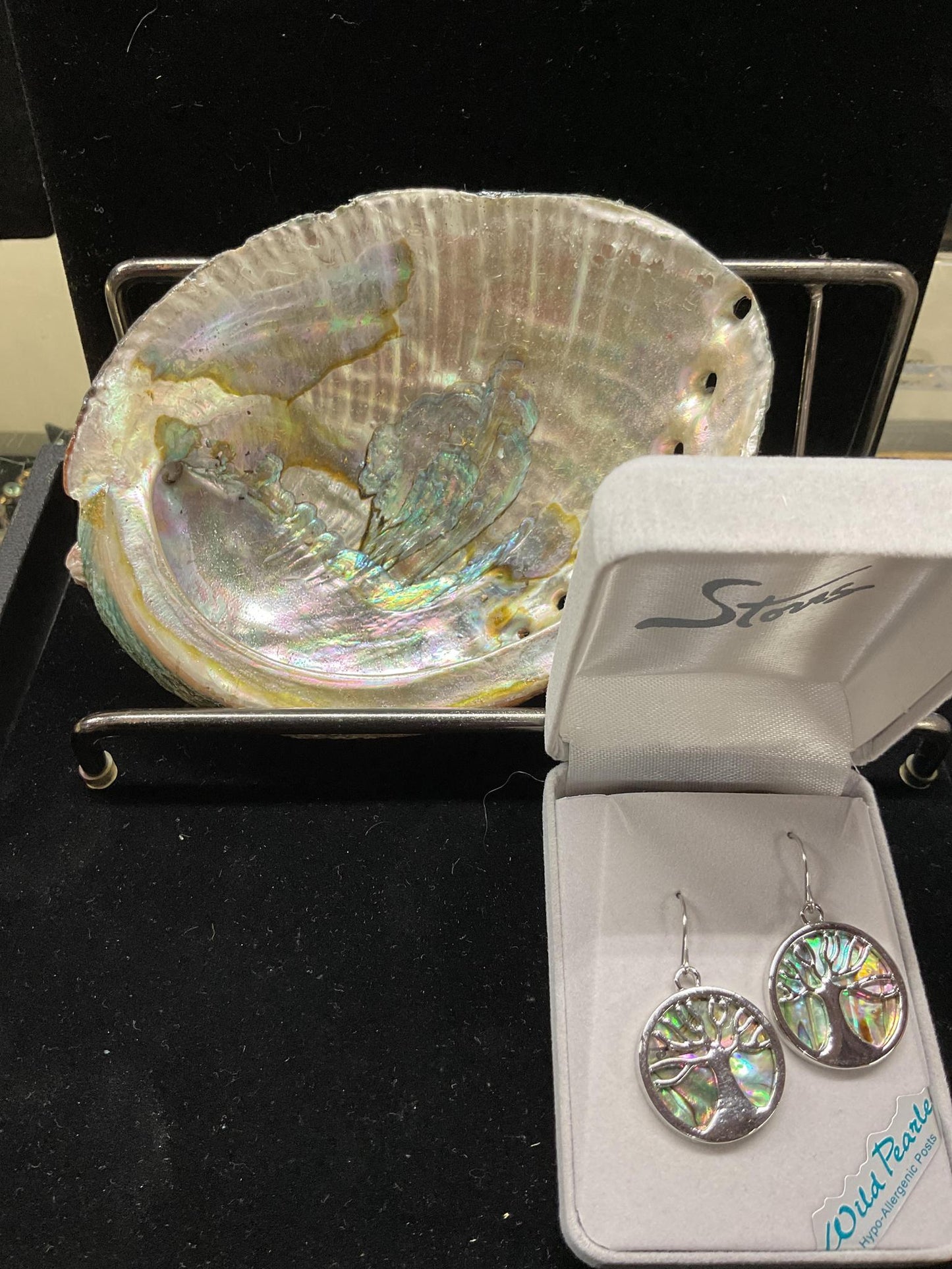 Storrs Wild Pearl Abalone Earrings (14 Styles)