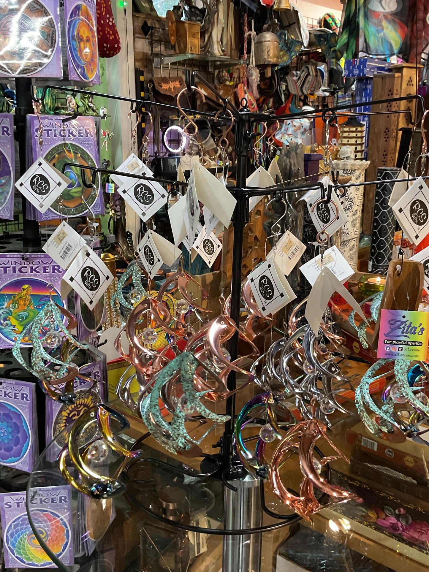 Mini Cosmix Garden Spinners