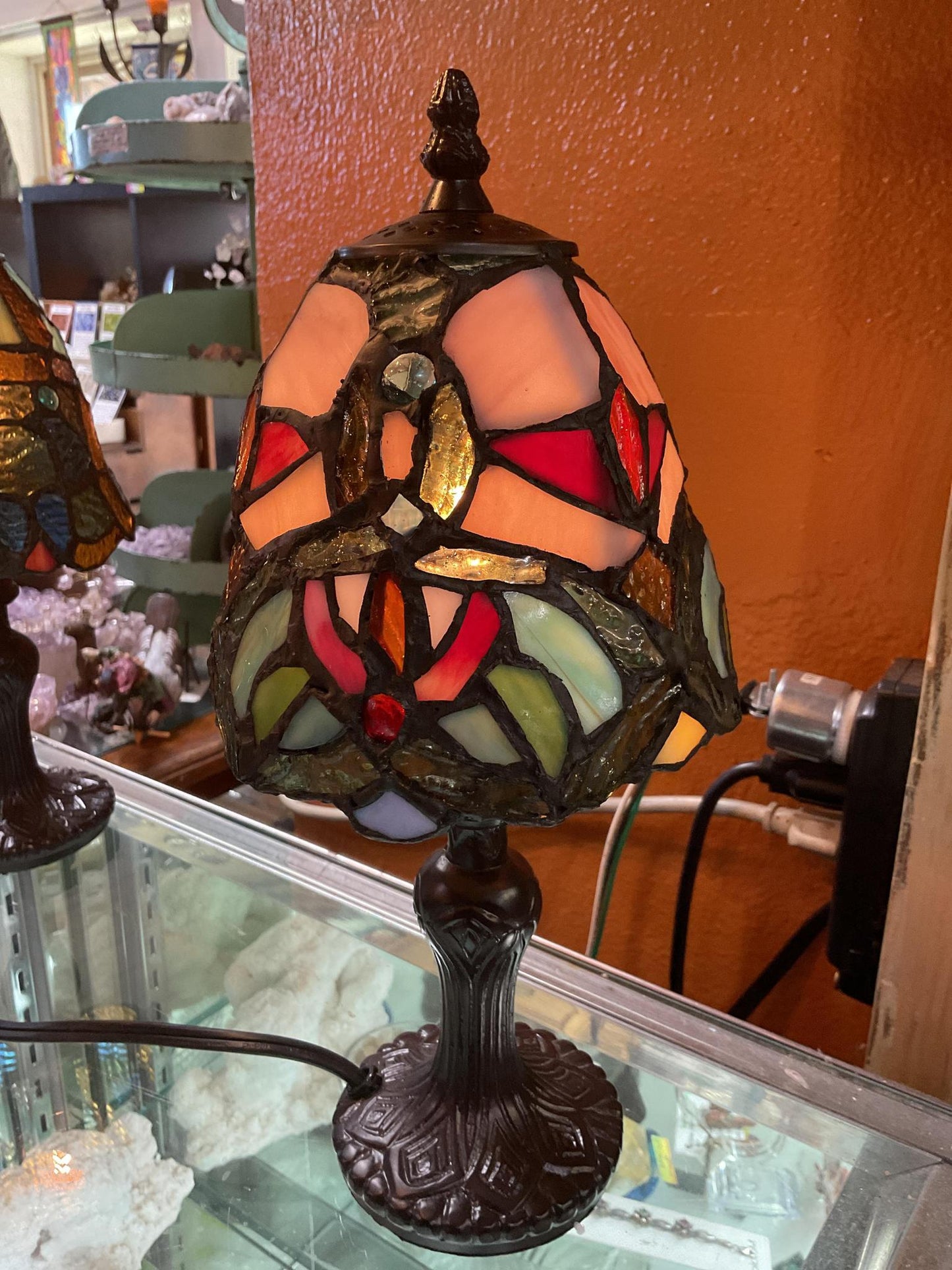 12"H Raelyn Multicolor Mini Accent Lamps