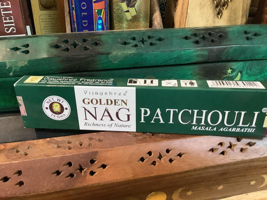 Golden Nag Patchouli 15 gm