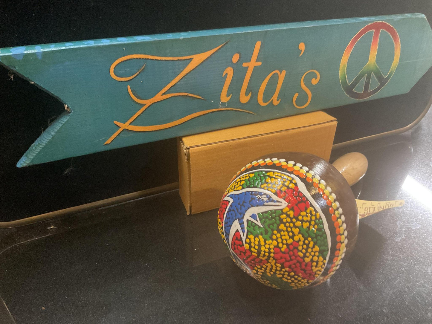 Hand Painted Maraca