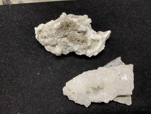 Pyrite & Quartz Cluster