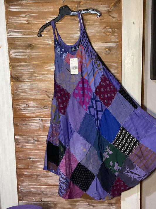 Patchwork Pocket Dress