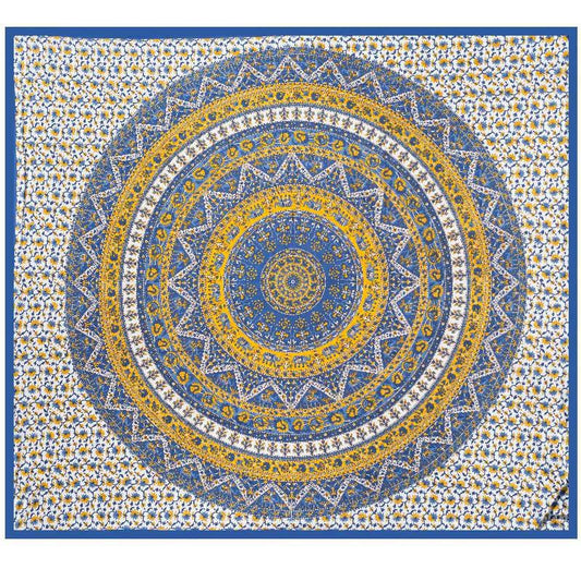 Blue Elephant Mandala
