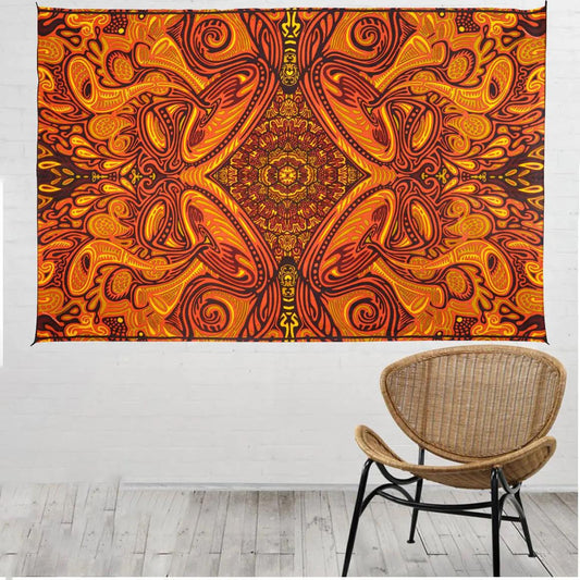 Honey Hive Tapestry Hippie