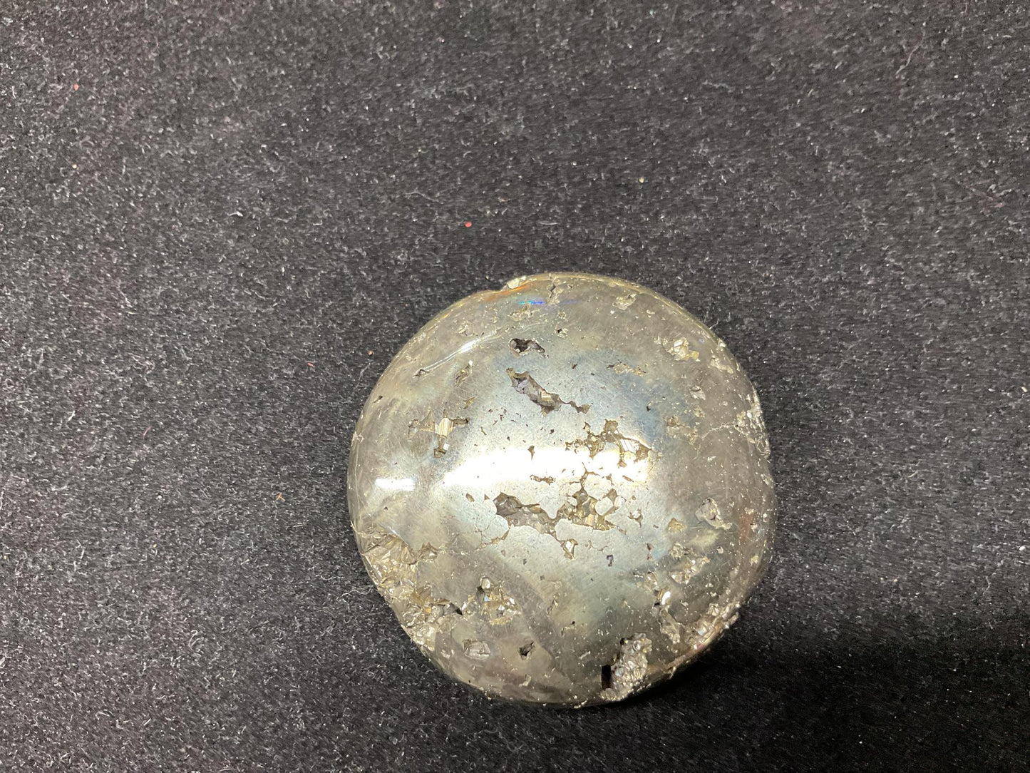 Pyrite Palm stone