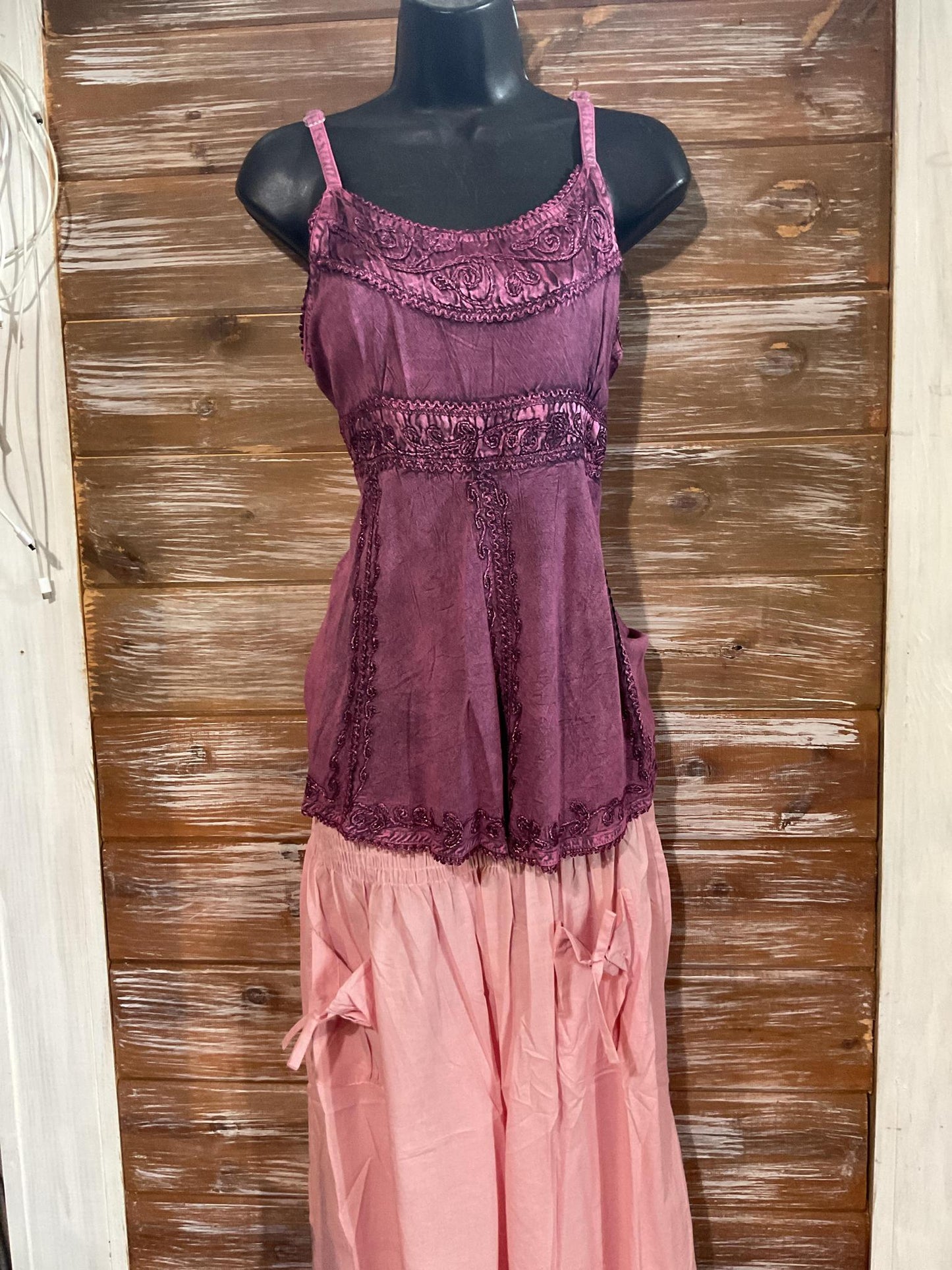 Sleeveless Embroidered Top