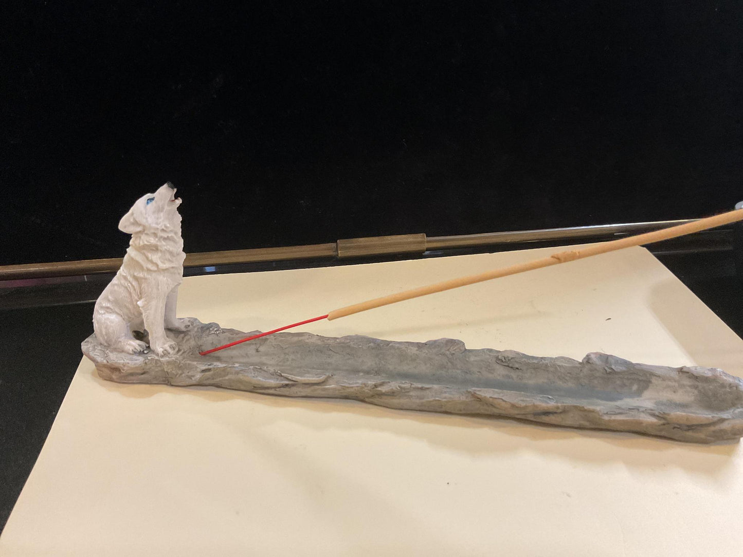 Wolf Incense Burner