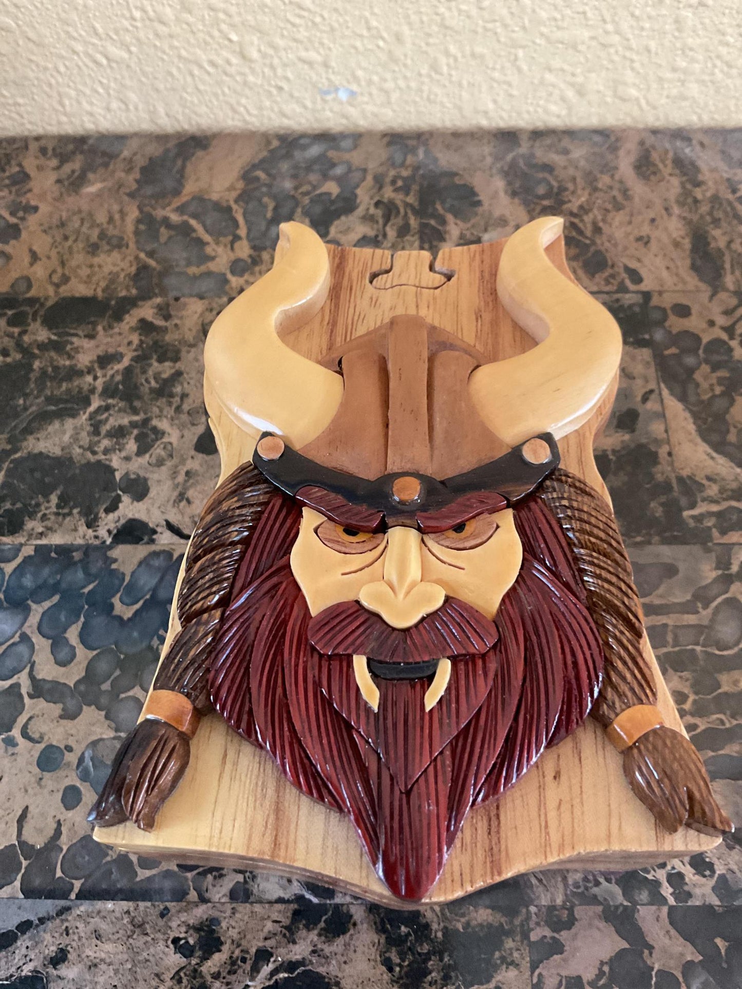 Intarsia Puzzle Boxes