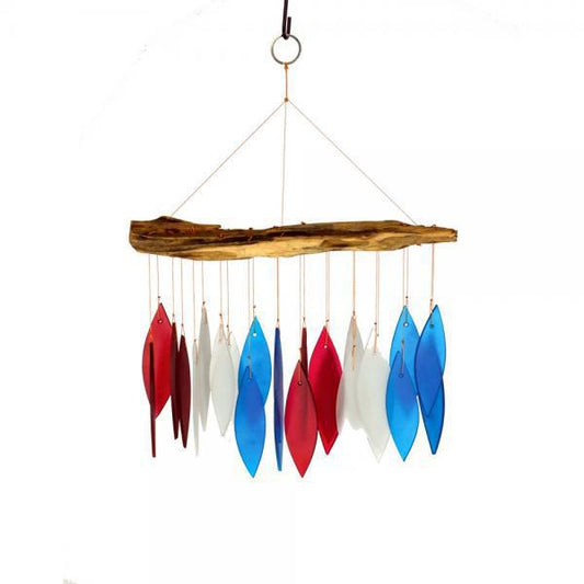 Driftwood and Glass Chimes