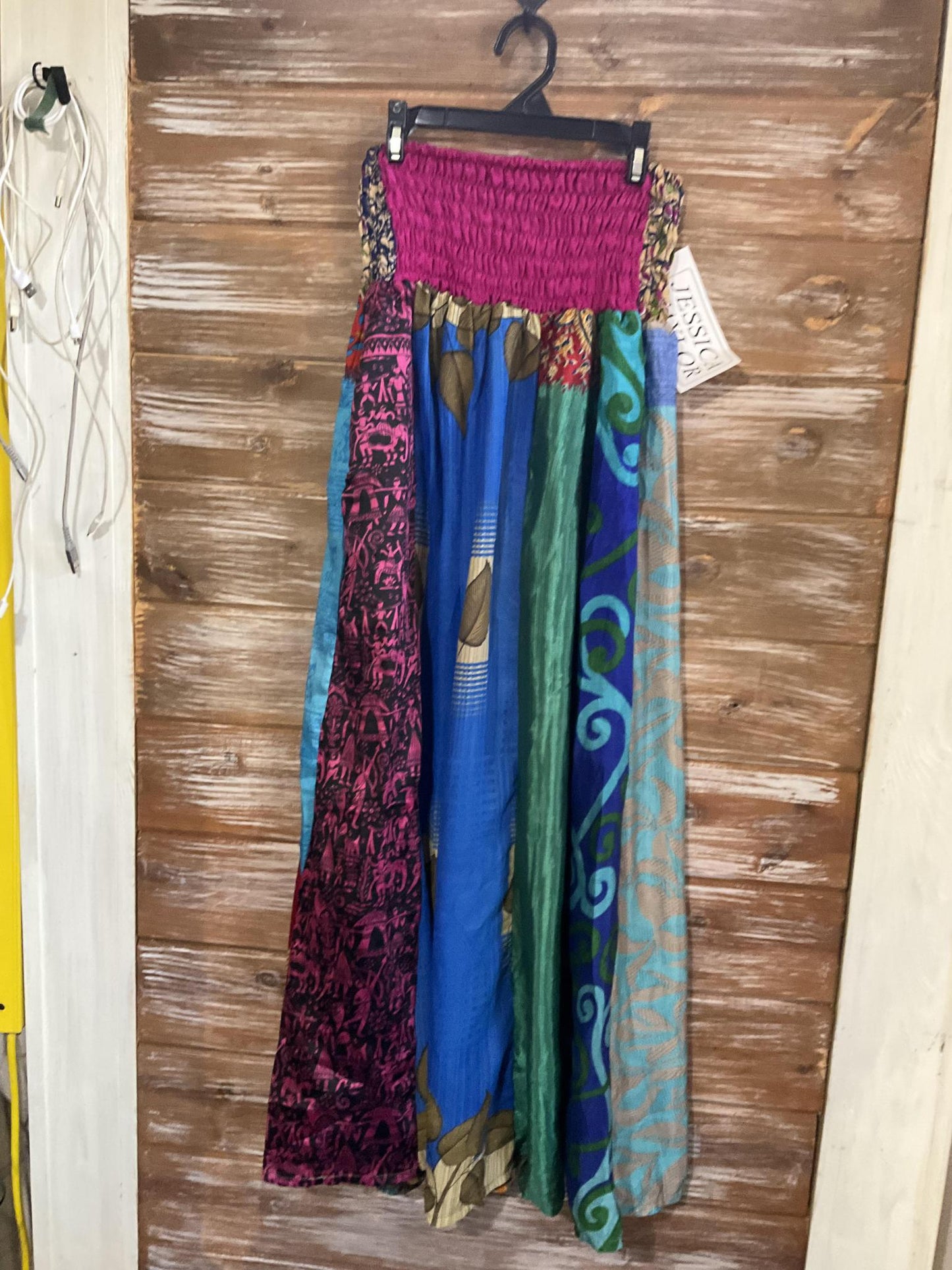 Silk Wide Legged Pants