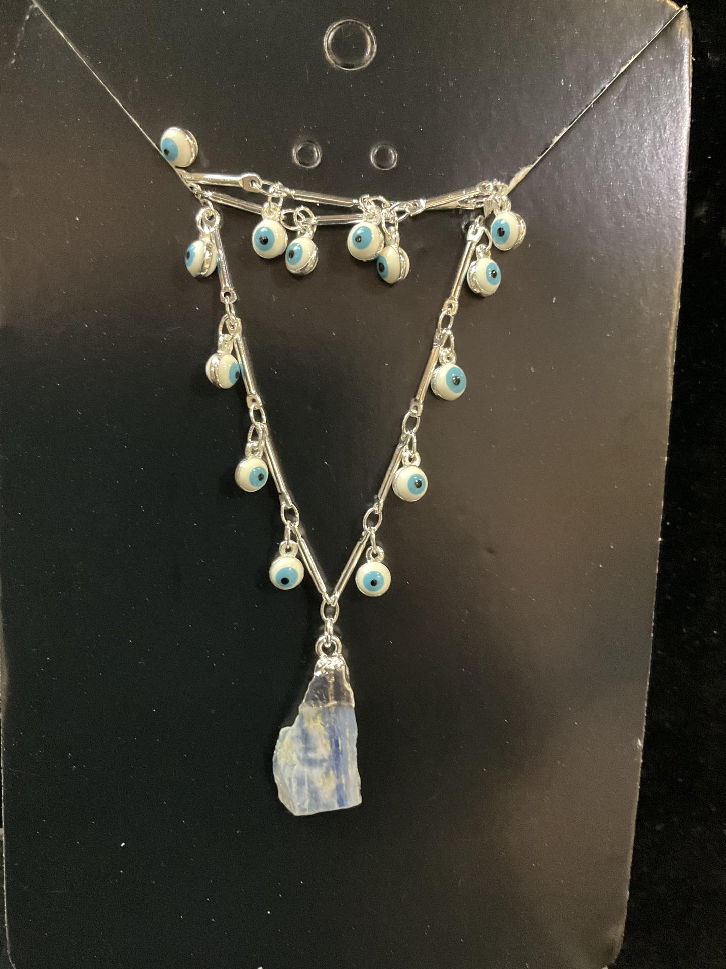 Kyanite and evil eye