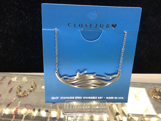 Stainless Steel Kayaker Necklace