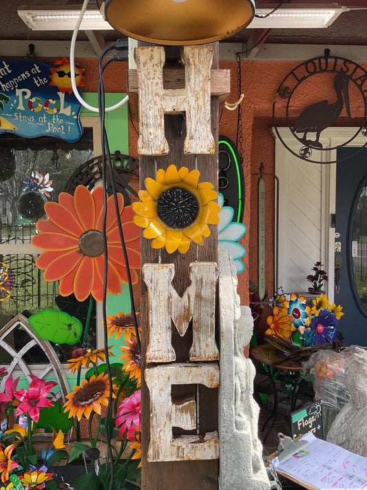 Sunflower Home Sign