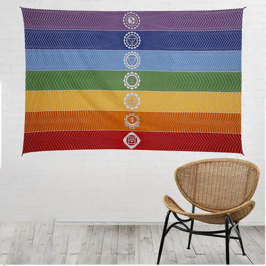 Chakras Tapestry New Age