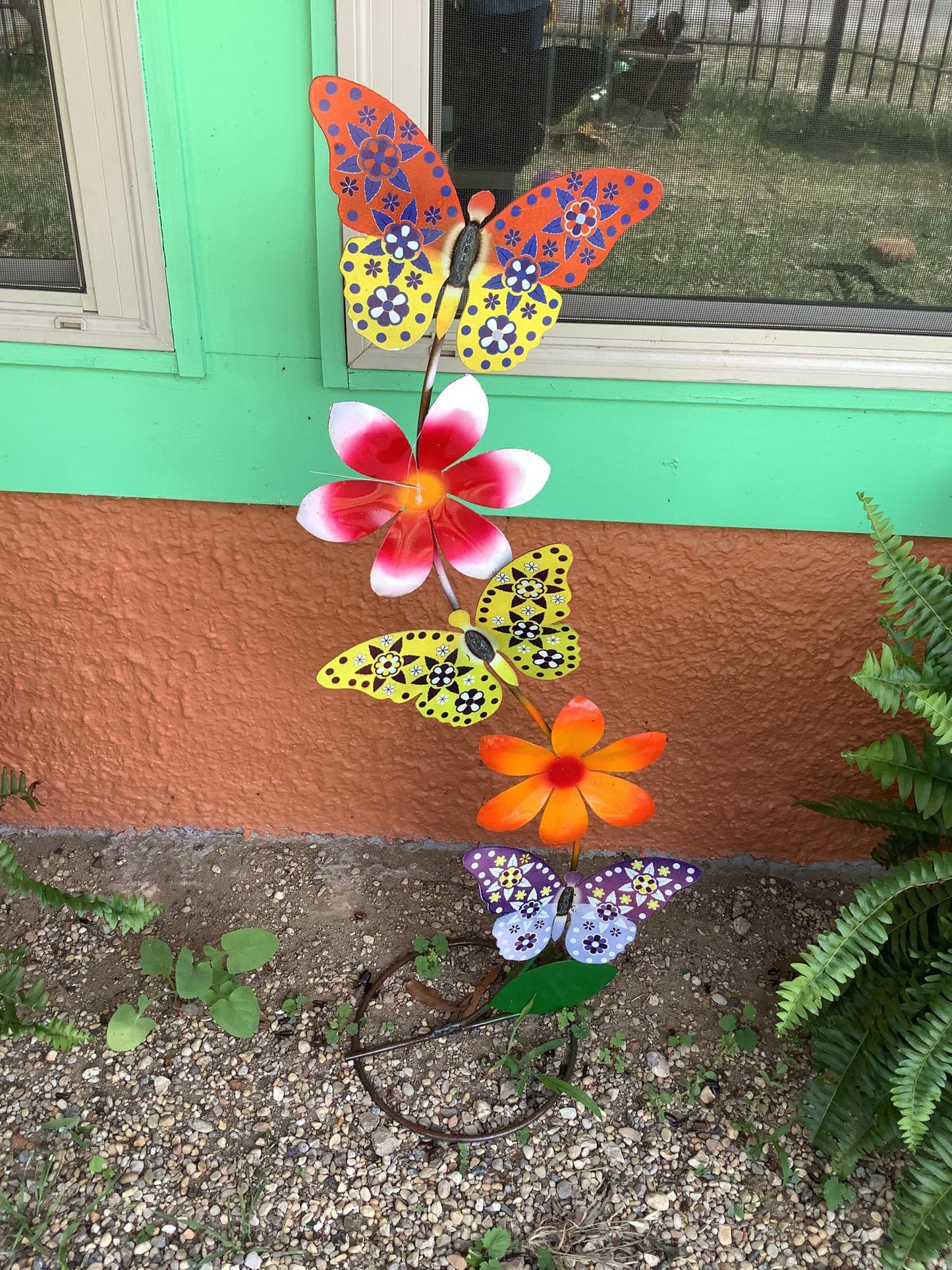 Metal Yard Art