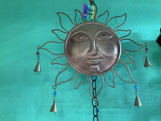 Iron Bell Hanging Sun Chime