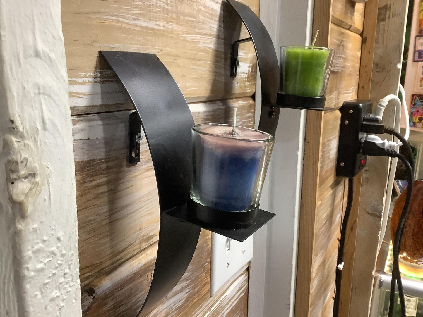 Iron Candle Holder