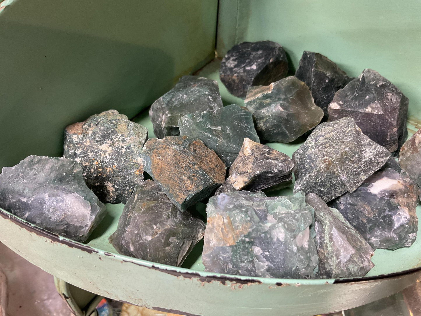 Rough Moss Agate