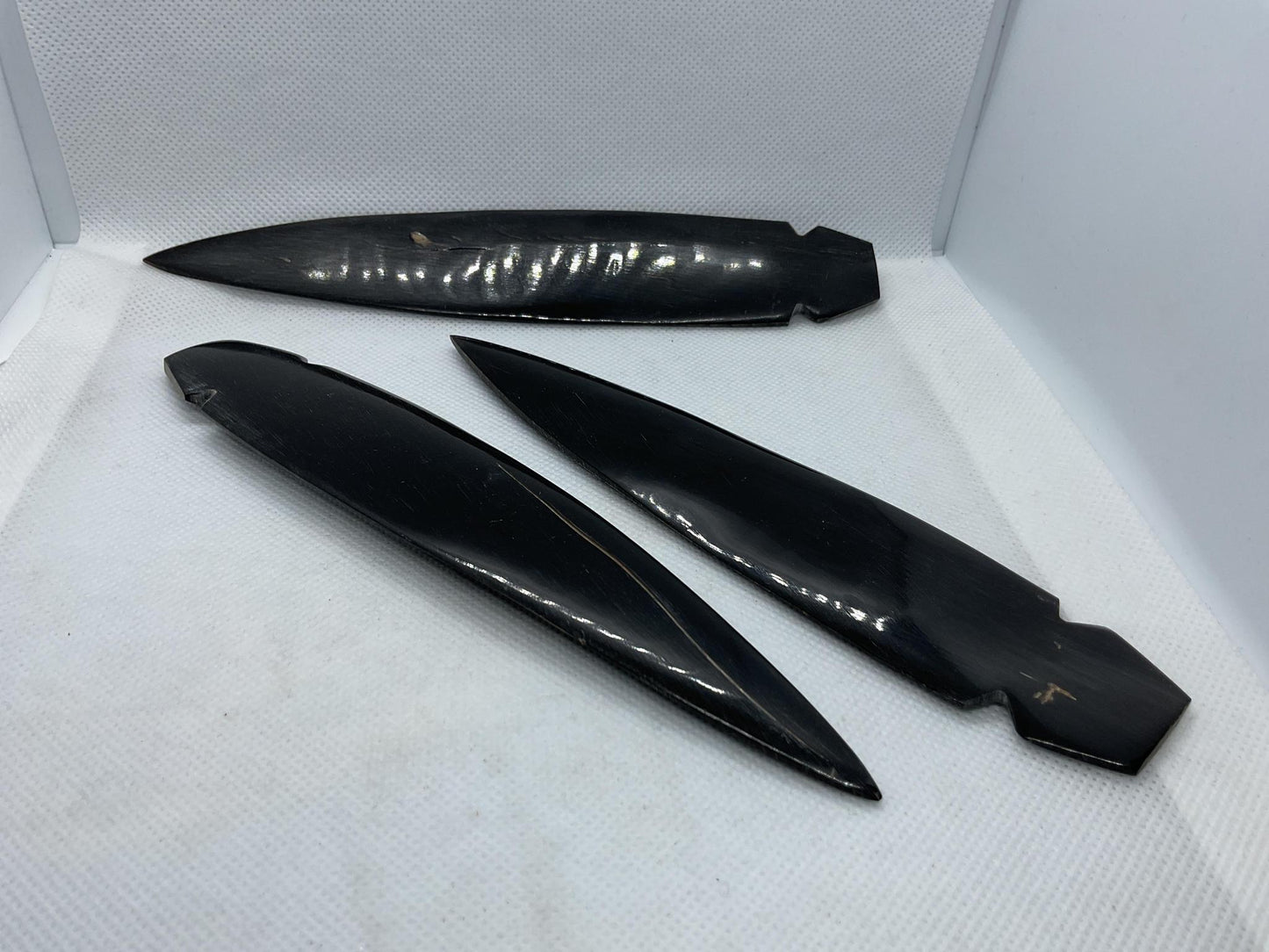 Buffalo Horn Spear Heads