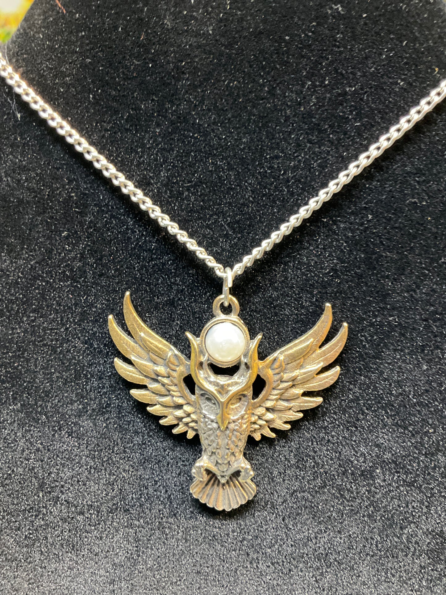 Full Moon Flight Pendant