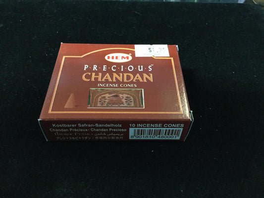 Hem Precious Chandan Cones 10 ct.